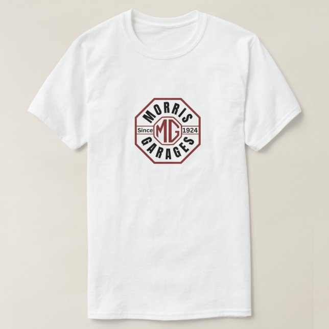 Camiseta Logo MG Morris Garages (Frente do Design)