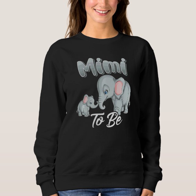 Camiseta Logo Mimi Será Elefante Para O Gênero Chá de frald (Frente)