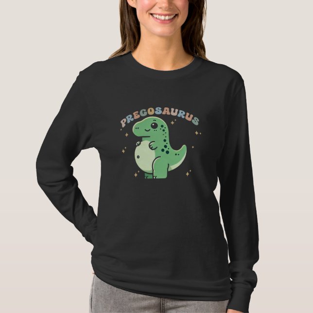 Camiseta Logo Ser Uma Mamãe Esperando Que A Mãe Esteja Gráv (Frente)
