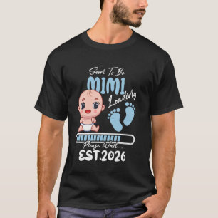Camiseta Logo Será MIMI 2026 do Bebê Menino Carregando Famí