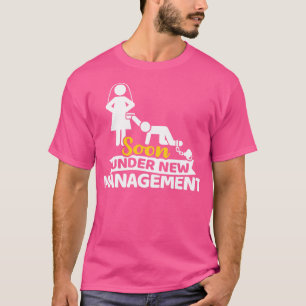 Camiseta Logo sob nova administração despedida de solteiro