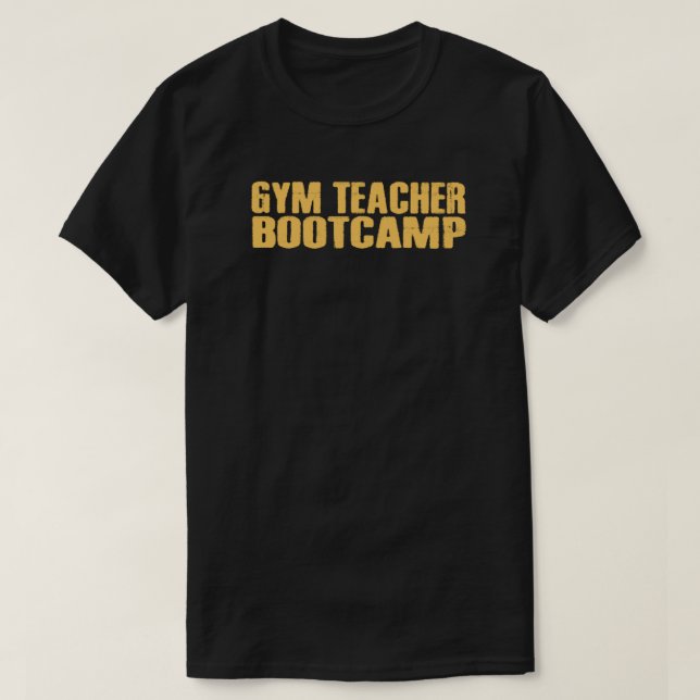 Camiseta Logo Treinamento de Professor de Ginástic (Frente do Design)