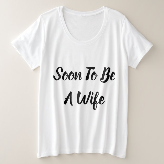 Camiseta Logo Vai Ser uma Esposa (Frente do Design)