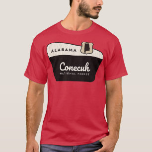 Camiseta Logon de Boas-vindas da National Forest Alabama