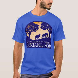 Camiseta Logotipo1 de conservação do zoológico em Oakland