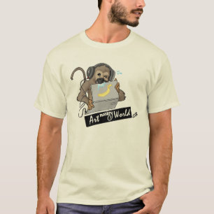 Camiseta Logotipo 2010 de Digitas do mundo de ArtMonkey