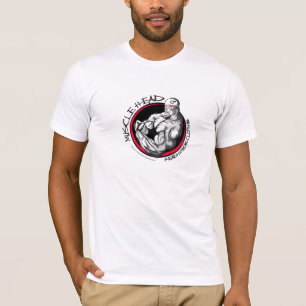 Camiseta Logotipo 2012 da cabeça do músculo