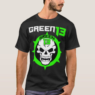 Camiseta Logotipo 2 do crânio tomado partido (preto)