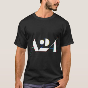 Camiseta Logotipo A24 3D ativo