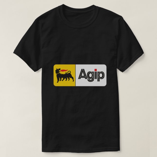 Camiseta Logotipo Agip Merchandise Essencial (Frente do Design)