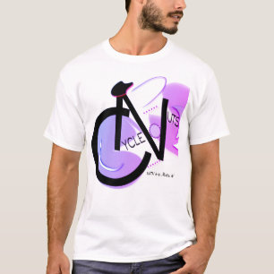 Camiseta Logotipo americano T de CycleNuts do roupa