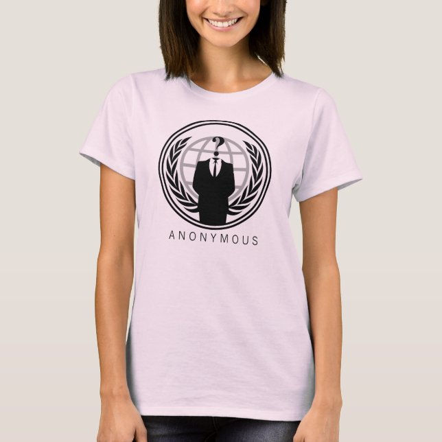 Camiseta logotipo anônimo (Frente)