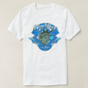 Camiseta Logotipo Antigo da New York Liberty