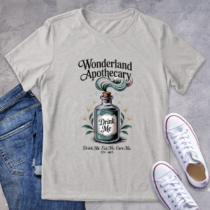 Camiseta Logotipo Apothecary da Whimsical Wonderland Bookie