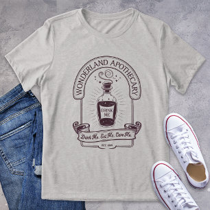 Camiseta Logotipo Apothecary da Wonderland Bookie