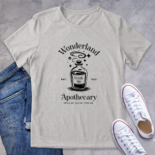 Camiseta Logotipo Apothecary Marcado Gráfico