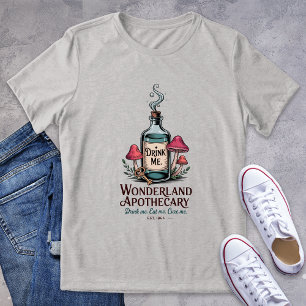 Camiseta Logotipo Apothecary Wonderland Beba-me Bookie