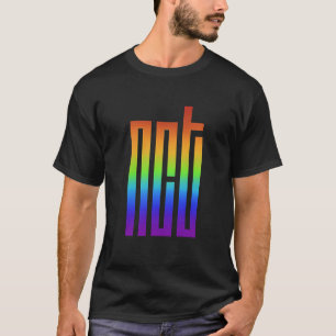 Camiseta Logotipo arco-íris NCT