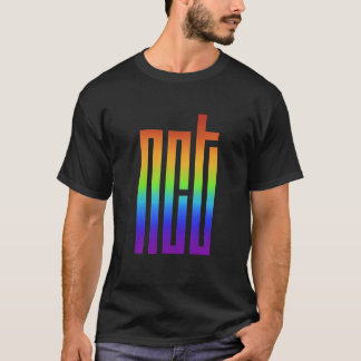 Camiseta Logotipo arco-íris NCT