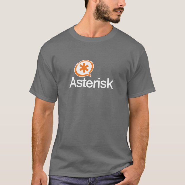 Camiseta Logotipo Asterisk frontal (Frente)