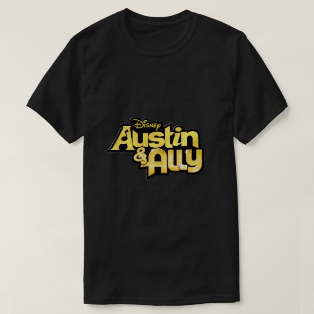 Camiseta Logotipo Austin e Ally (Frente do Design)