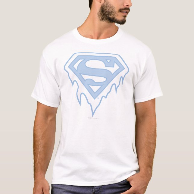 Camiseta Logotipo azul da Supergirl (Frente)