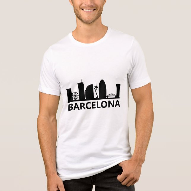 Camiseta logótipo barcelona (Frente)