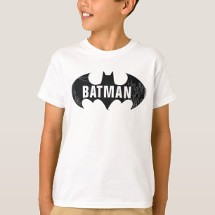 Camiseta Logotipo Bat Com Etapa De Gotham