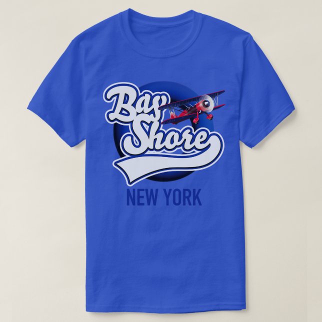Camiseta Logotipo Bay Shore New York (Frente do Design)