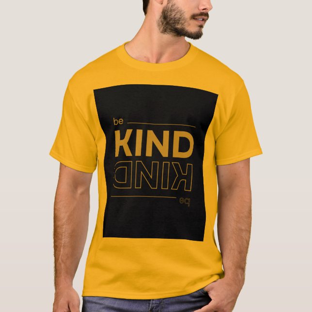 Camiseta Logótipo BE KIND (Frente)
