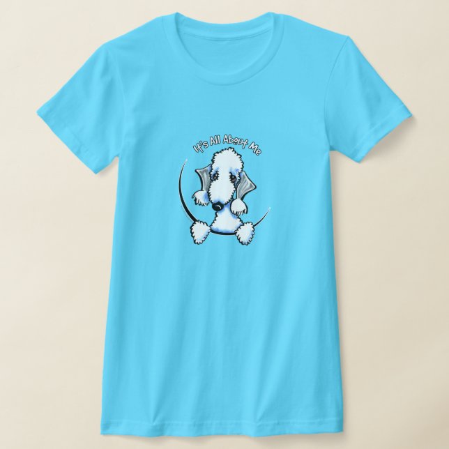 Camiseta Logotipo Bedlington Terrier IAAM (Postura )