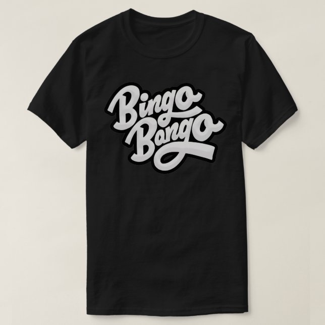 Camiseta Logotipo Bingo Bango  (Frente do Design)