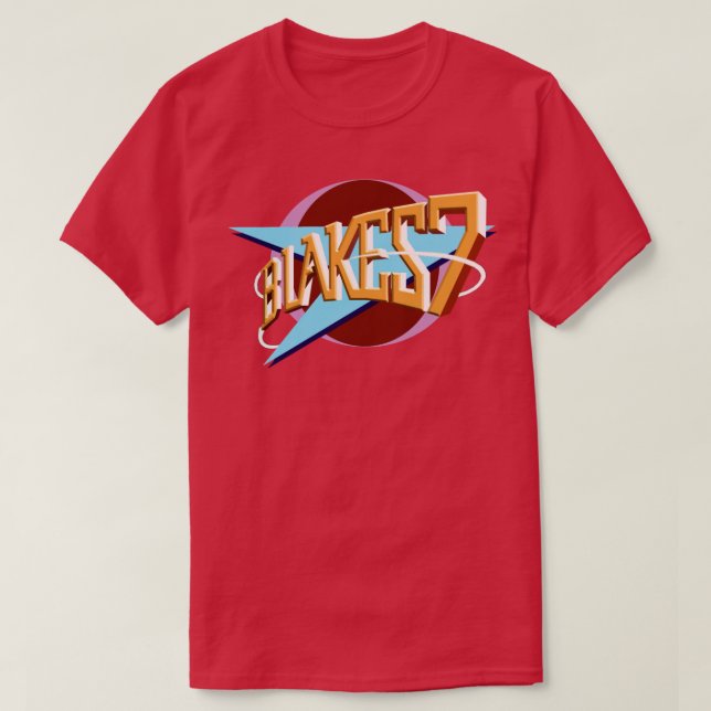 Camiseta Logotipo Blakes 7 (Frente do Design)
