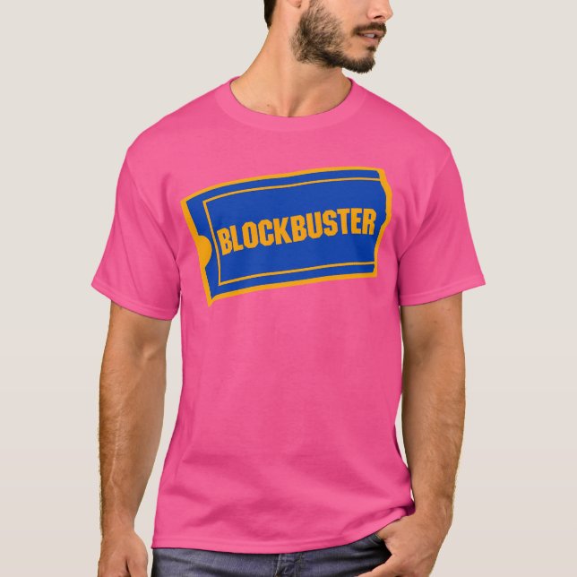 Camiseta Logotipo Blockbuster (Frente)