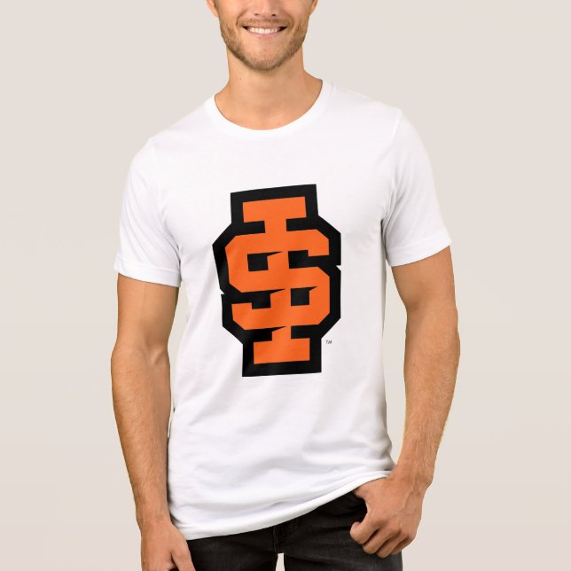 Camiseta Logotipo Bold Bengals da Universidade Estadual de  (Frente)