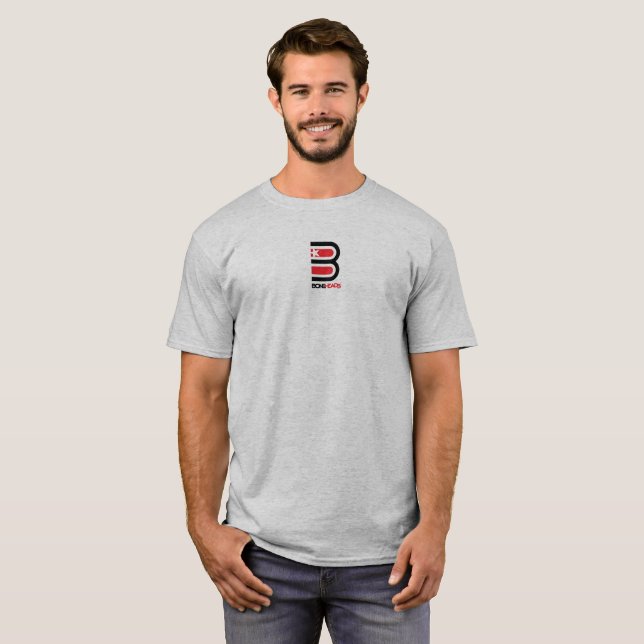Camiseta logotipo boneHeads™ BB-22 (Frente Completa)