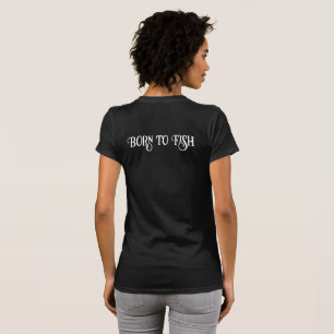 Camiseta Logotipo Born to Fish Dri Fit Pescaria