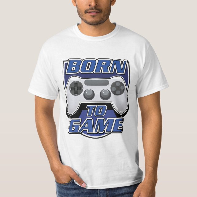Camiseta Logotipo Born To Game (Frente)