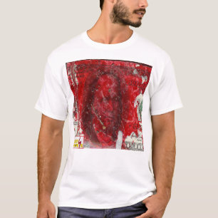 Camiseta Logotipo branco do Loser Promise Blood Money
