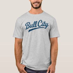 Camiseta Logotipo Bull City Script - Durham North Carolina