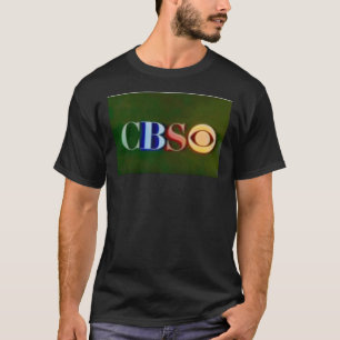 Camiseta Logotipo CBS no final da década de 60 T clássico