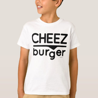 Camiseta Logotipo Cheezburger (preto)