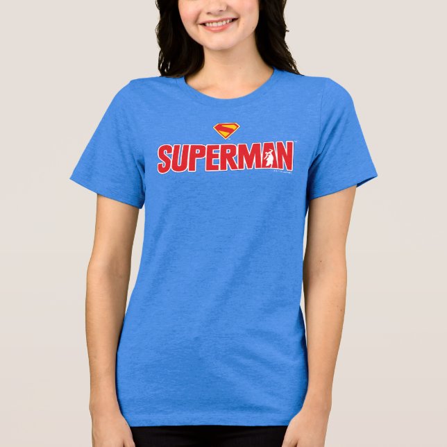 Camiseta Logotipo clássico do Super-Homem (Frente)