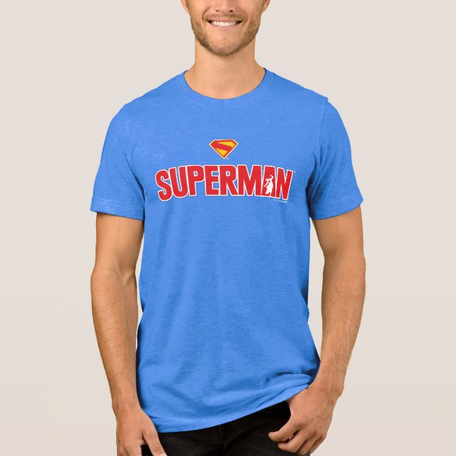 Camiseta Logotipo clássico do Super-Homem (Frente)