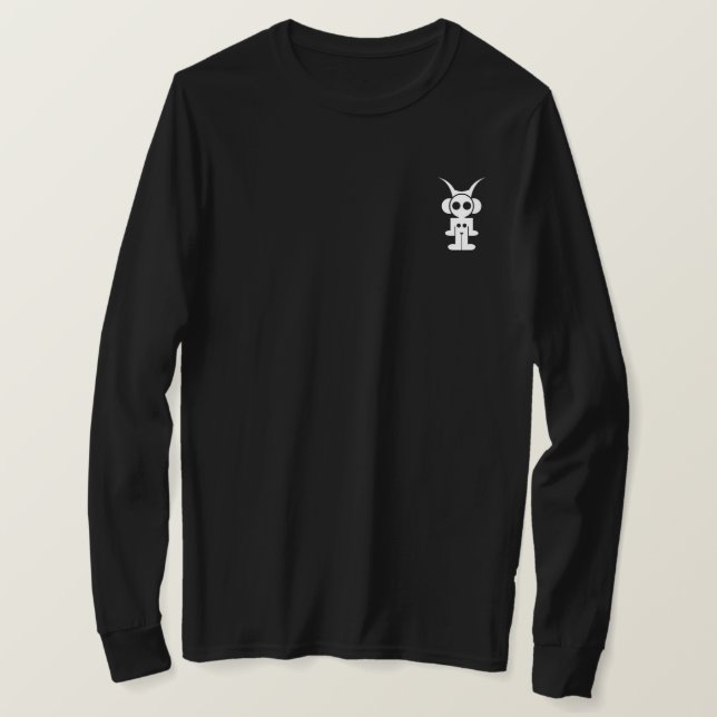 Camiseta logotipo clássico IMPRESSÃO branco (Frente do Design)