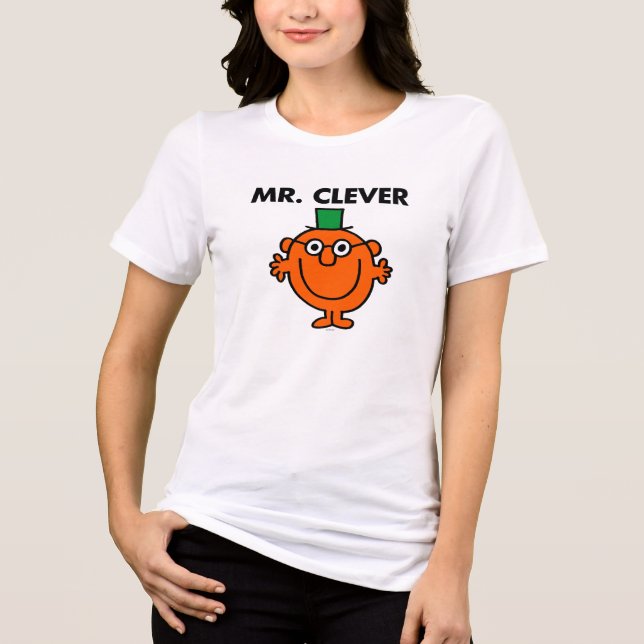Camiseta Logotipo Clássico Mr Clever (Frente)