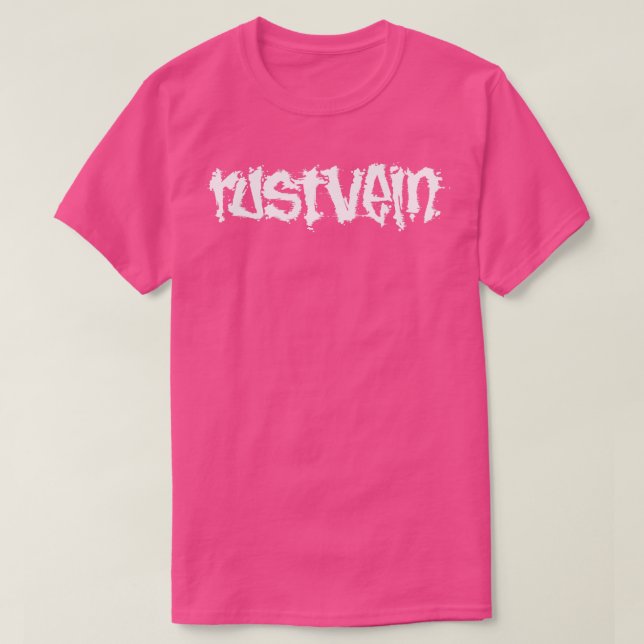 Camiseta Logotipo clássico Rustvein (Frente do Design)