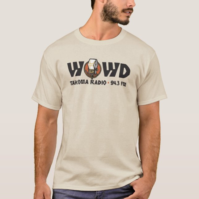 Camiseta Logotipo clássico WOWD (Frente)