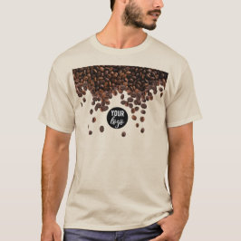 Camiseta Logotipo comercial do Café Beans Professional