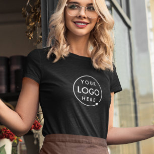 Camiseta Logotipo comercial Empresa Funcionarios com marca